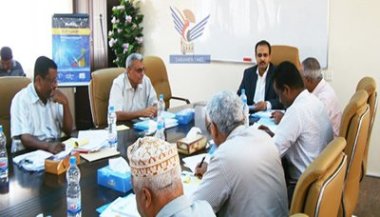 اجتماع لمجلس الادارة لمؤسسة المياه والصرف الصحي بساحل حضرموت