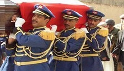 تشييع جثامين شهداء الإعتداء الإرهابي على قيادة المنطقة العسكرية الأولى