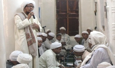 مسجد باعلوي بسحيل سيئون يشهد احتفالية صباحية بمولد خير البشرية