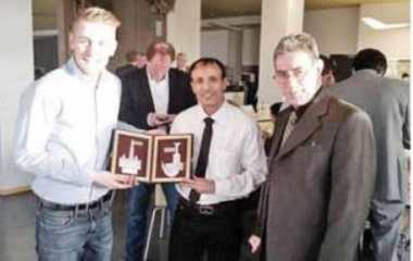 عادل جواس ينال شهادة متقدمة في تدريب كرة الطاولة من ألمانيا