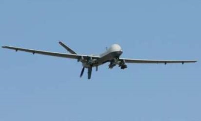 غارة لطائرة بدون طيار تقتل 4 أشخاص يعتقد أنهم من تنظيم القاعدة 