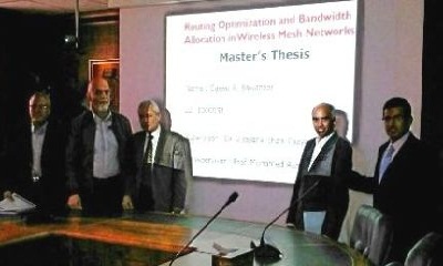 الطالب سعيد باوزير ينال الماجستير في العلوم من جامعة الملك عبدالعزيز