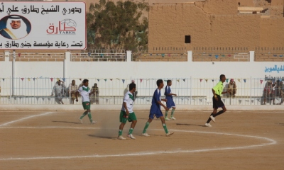 الطليعة يصطدم باهلي القزة في دور الاربعة بدوري الشيخ بن محفوظ لكرة القدم بمدينة الهجرين التاريخية