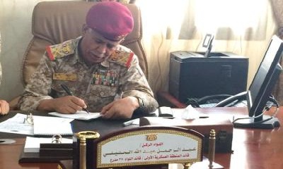 اللواء الحليلي : سندافع عن حضرموت ورصدنا دواعش بالمحافظة نحن مع الشرعية وضد أي خارج عليها