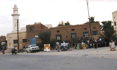 في ليلة الخامس من رمضان مسجد المهاجر يفتتح ختائم مساجد مدينة سيئون   