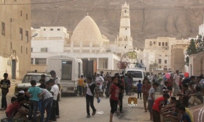 في ليلة 17 من رمضان ينفرد مسجد الحبيب علي بن عبدالله السقاف بختائم مساجد مدينة سيئون