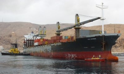 لأول مرة منذ تدشين الخط الملاحي العالمي MSC .. ميناء المكلا يستقبل 500 حاوية مواد متفرقة مطلع الشهر المقبل