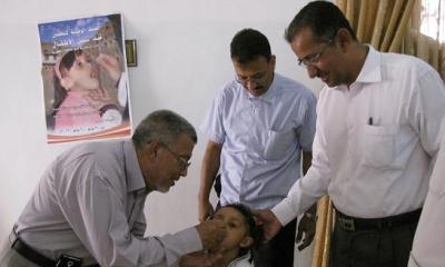 العمودي .. وادي حضرموت على مدى ثلاث سنوات يحقق نسب عالية وثابتة بحملات التحصين الشاملة للأطفال