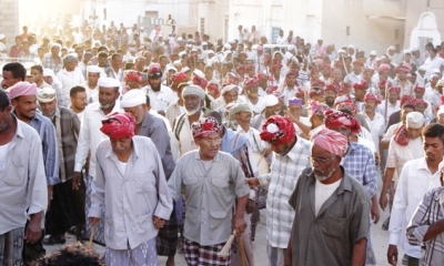 بالأهازيج والرقصات الشعبية التراثية الفلكلورية افتتاح دار حافة سحيل سيئون