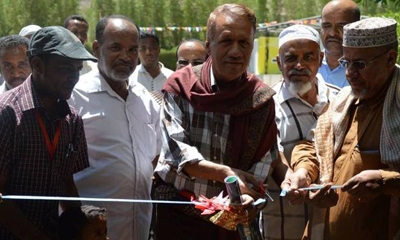 افتتاح معرض الفنان التشكيلي يعقوب هبشان بمدينة تريم