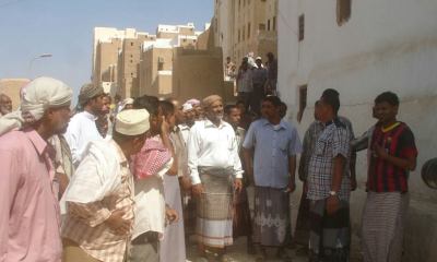 الوكيل الكثيري يكلف الجهات المختصه بحصر الاضرار 