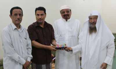 السلطة المحلية ومكتب وزارة الصحة بوادي حضرموت يكرمان مؤسسة الضمير الخيرية و بيت الزكاة الكويتي