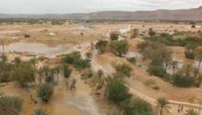 الحصيلة الرسمية الأولى لأضرار سيول وادي حضرموت
