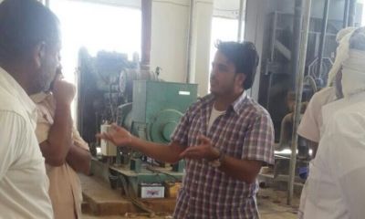 مدير المؤسسة العامة لكهرباء ساحل حضرموت يتفقد كهرباء مديرية حجر