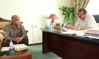 المحافظ بن بريك يؤكد على توجهات السلطة المحلية وخطتها لدعم الإقتصاد التنموي وتشجيع الإستثمارات