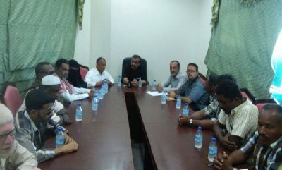 محافظ حضرموت يلتقي رؤساء ومندوبي جمعيات المعاقين ويؤكد خلال لقاءه بضرورة إستيعابهم بالمؤسسات الخدمية