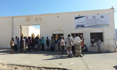 اقبال كثير من المواطنون على المخيم الطبي الجراحي الأول بمديرية حجر حتى يومه الأخير