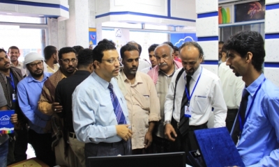 افتتاح مؤسسة سحاب للدعاية والإعلان والطباعة الرقمية بمدينة المكلا.