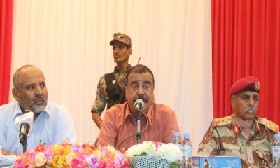 بن بريك من وادي حضرموت لن اسمح بتقسم حضرموت ومشاريع كثيرة بانتظار الوادي