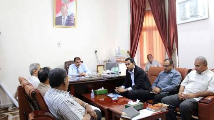 اجتماع بحضرموت يناقش توسعة ميناء المكلا بتكلفته 150مليون دولار