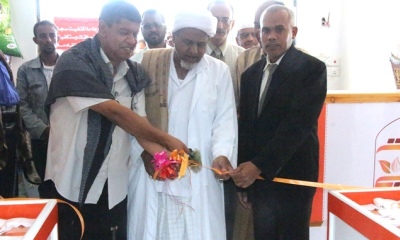 افتتاح اول مشاريع الجمعية التعاونية للتمويل والاستثمار بوادي حضرموت كافي ماركت بمدينة سيئون