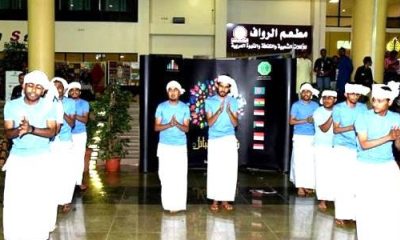 جناح حضرموت لوحة إبداعية في مهرجان شعوبا وقبائل 2 بجامعة الملك فهد للبترول والمعادن