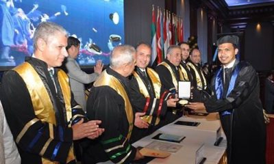 القبطان صدام التميمي يخطف المركز الأول مع مرتبة الشرف من أكاديمية النقل البحري بالأسكندرية