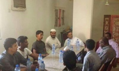 زيارة الشيخ مبارك بن عامر بن منيف النهدي لطلاب مؤسسة نهد التنموية بالسودان وتفقد أحوالهم