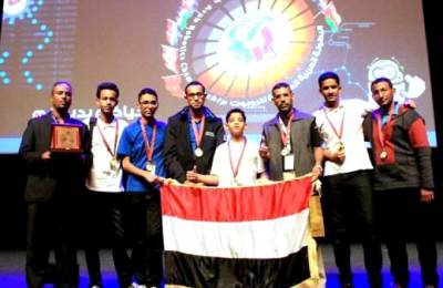 ثلاث جوائز تحققها اليمن في البطولة العربية المفتوحة العاشرة للروبوت قطر 2017 م