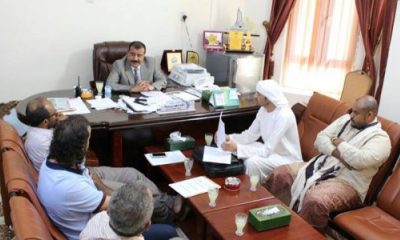 محافظ حضرموت يطلع على عدد من المشاريع الاستثمارية الخاصة بالمشتقات النفطية