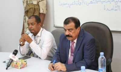 محافظ حضرموت يحضر فعالية تدشين عمل موظفي الجهاز المركزي الجدد بساحل حضرموت