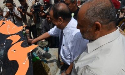 محافظ حضرموت يضع حجر الأساس لمشروع لؤلؤة المكلا الاستثماري بمدينة المكلا