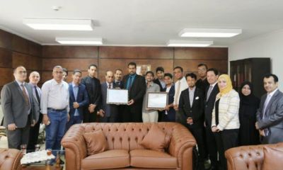 المندوبية الدائمة للجمهورية اليمنية لدى جامعة الدول العربية تكرم فريق عمل فيلم "باحثون في الهوية"