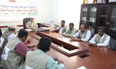 مدير عام مديرية المكلا يختتم الاسبوع الاقليمي العالمي للتحصين بالمديرية