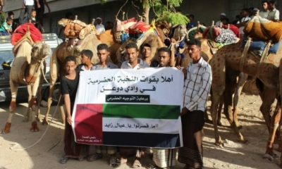 شكر الإمارات حاضر في سباق الهجن الأشهر بحضرموت ضمن فعاليات زيارة النبي الله هود