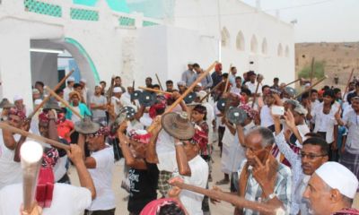 زيارة قرية الواسط تنهض من ركامها بمشاركة السلطة المحلية بالشحر و منصبها