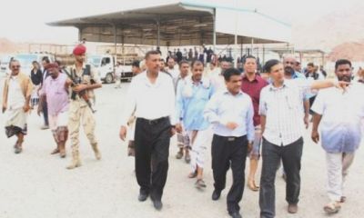 نائب وزير النفط والمعادن يتفقد منشأة غاز حضرموت ويلتقي المسؤولين والعاملين بها
