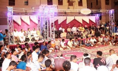 افراح آل ( بن سعيد ) فرج صلاح بوادي وساحل حضرموت تحتفل بزواج ابنهم الكابتن / نجيب محفوظ يسلم بن سعيد