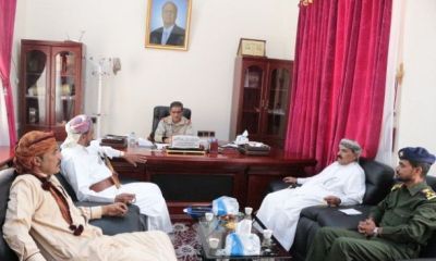 لقاء في المكلا بين محافظي حضرموت والمهرة لبحث أوجه التعاون وسبل تعزيزها