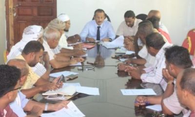 تنفيذي الشحر يناقش في دورته الثامنة تقارير ونشاط مكتب الزراعة والري وهيئة المصائد السمكية بالمديرية