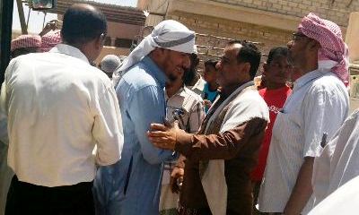 مدير عام القطن يستقبل حجاج بيت الله الحرام من ابناء المديرية.
