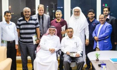 الشيخ عبدالله بقشان في زيارة إلى رحاب فرع مركز حضرموت بالقاهرة