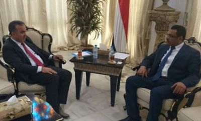 باعبود يناقش مع ممثل منظمة الفاو الوضع الانساني في اليمن