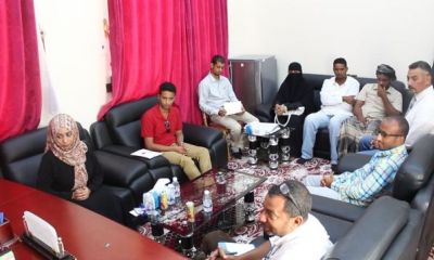 محافظ حضرموت يلتقي فريق الأمم المتحدة ويطلع على نتائج زيارتهم للمحافظة