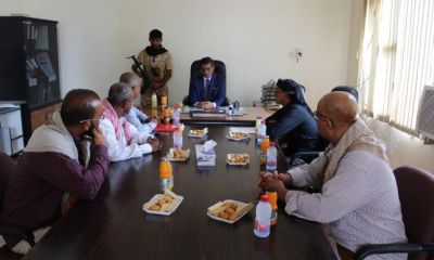 محافظ حضرموت يزور الجهاز المركزي للرقابة والمحاسبة