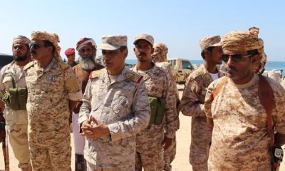 محافظ حضرموت يتفقد قوات خفر السواحل والنقاط الأمنية بمديرية الريدة وقصيعر