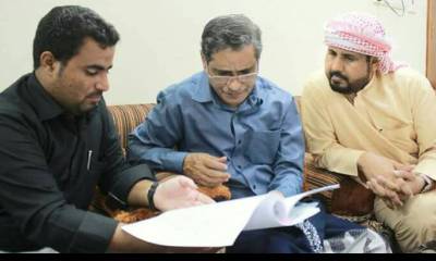 محافظ حضرموت يلتقي المهندس بادخن إحدى المختارين للمشاركة في جائزة أبطال الأرض الشباب