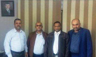 باجهام يبحث أوجه التعاون المشترك مع نظرائه بالمملكة الأردنية