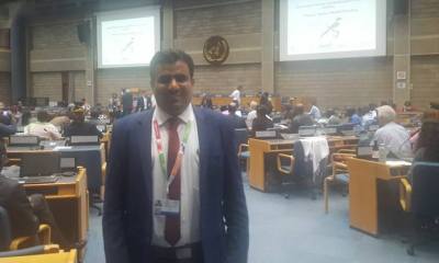 الجمعية العمومية للأمم المتحدة للبيئة (UNEA) تعلن المهندس عمر بادخن فائزا بجائزة ابطال الارض لشباب