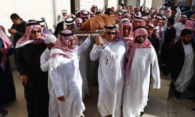 تشييع الفنان أبو بكر سالم ودفنه بالرياض